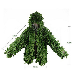 2023 3D Green Leaf Hooded Ghillie Suit
