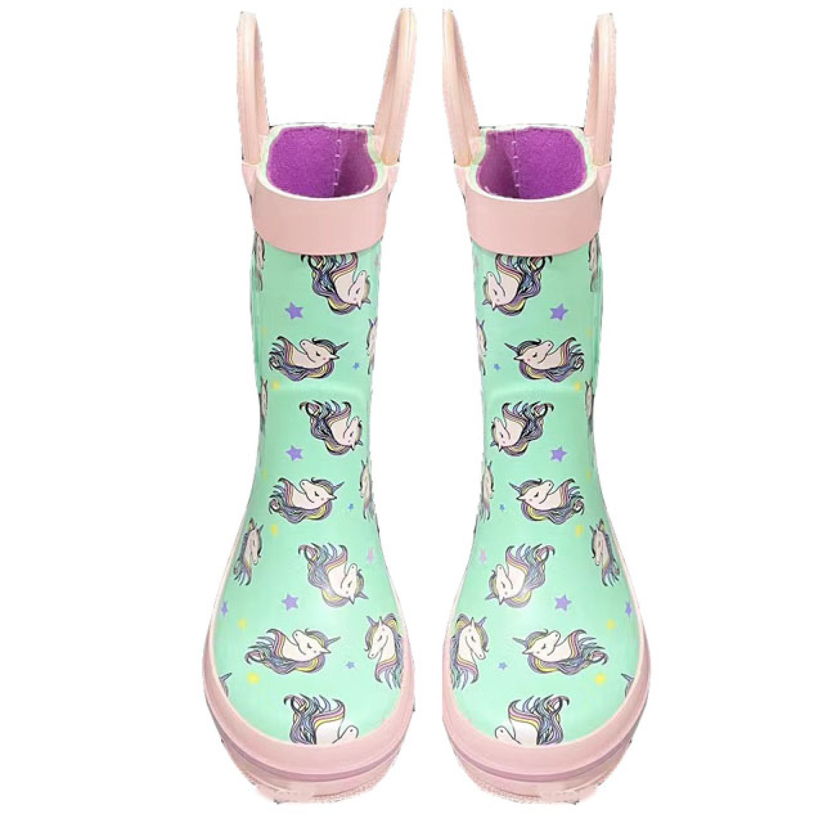 Hot Sale Rain Boots For Kids Rubber Boots Ideal for Rainy Days Waterproof Rain Shoes Printed on Upper