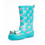 Hot sale flower pattern kids rubber rain boots children rubber wellington boots waterproof child cheap rain boots