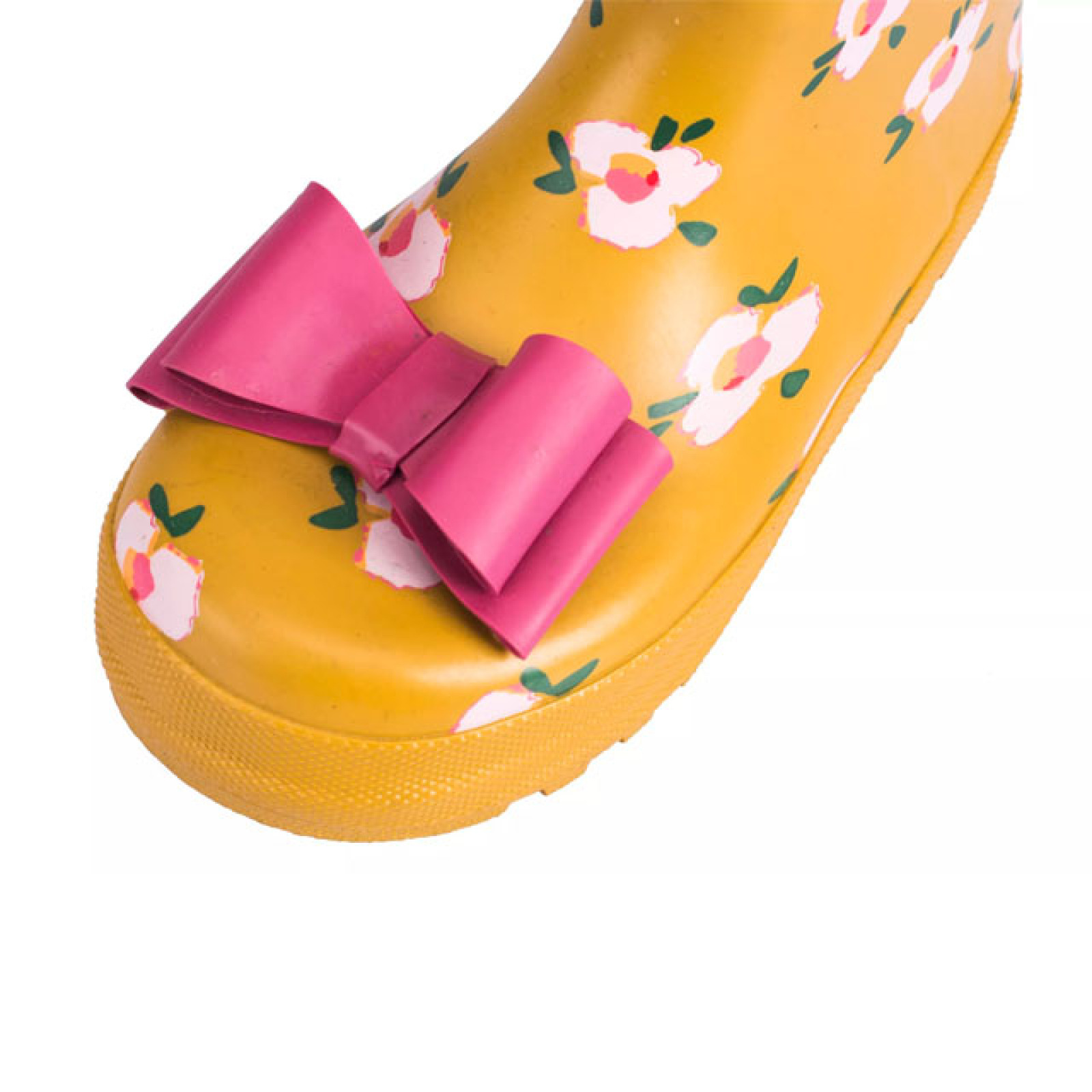 Hot sale flower pattern kids rubber rain boots children rubber wellington boots waterproof child cheap rain boots
