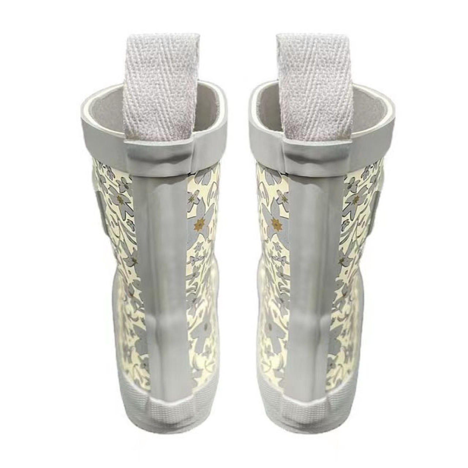 Hot Sale Customized Kids Cute Rubber Rain Boots with Flower Printed Kids Gumboots Wholesale