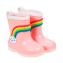 Wholesale 100% Waterproof Light Weight Kids Rain Boots PVC Children Rain Boots