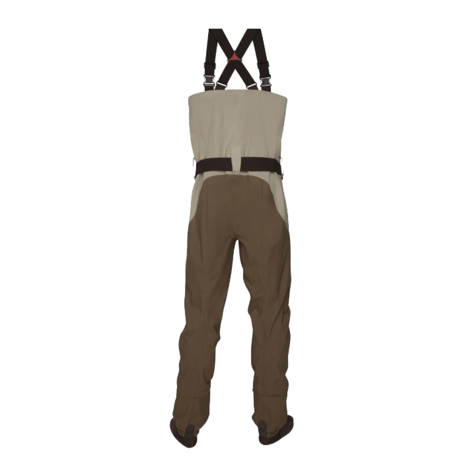 Customize 3-Layer Waterproof Zippered Chest Pocket Stocking foot Breathable Waders for Fly Fishing