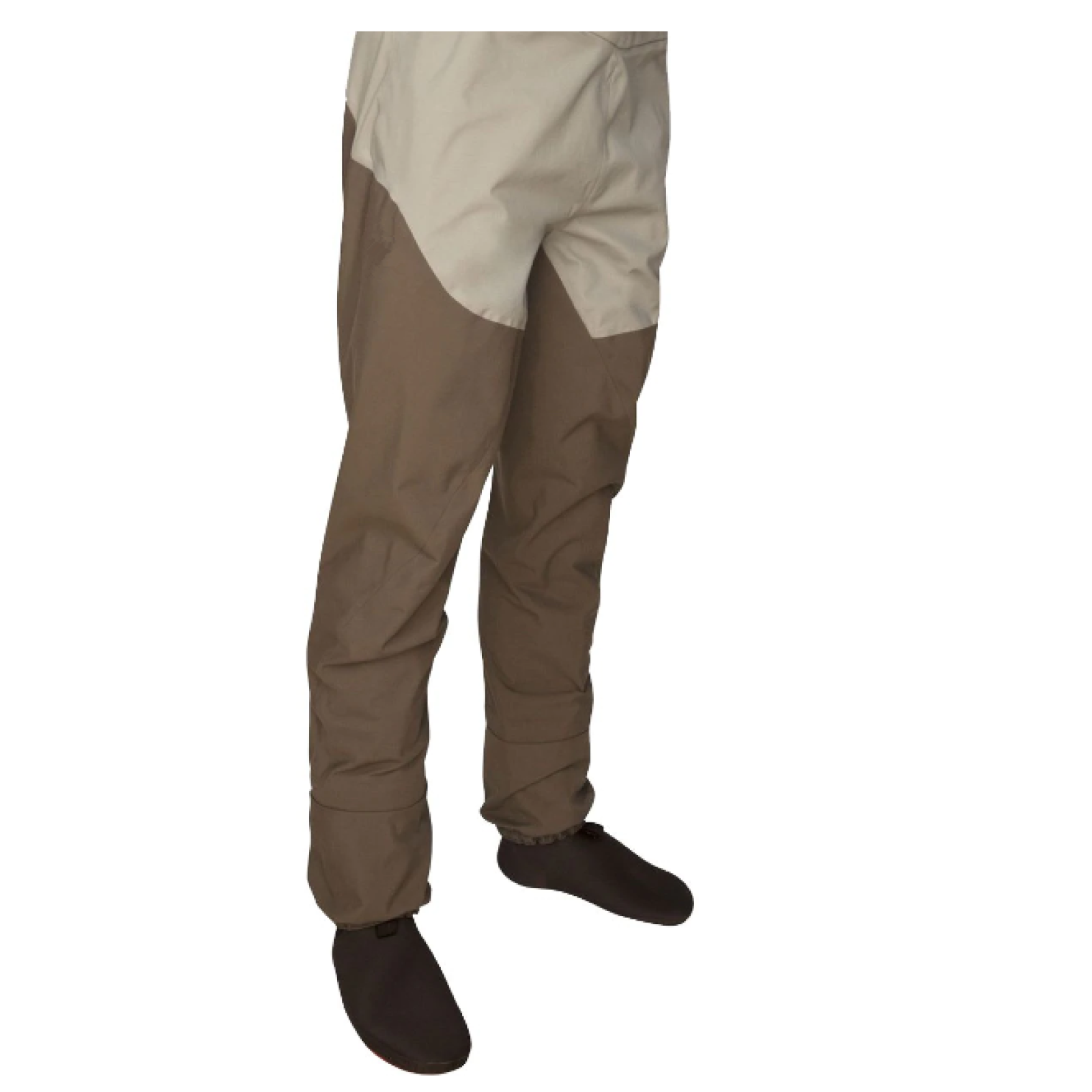 Customize 3-Layer Waterproof Zippered Chest Pocket Stocking foot Breathable Waders for Fly Fishing