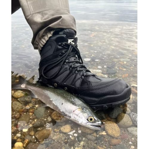 Mens Wading Boots Customized Shoes For Fishing Waterproof Boots With Anti-slip Rubber Sole