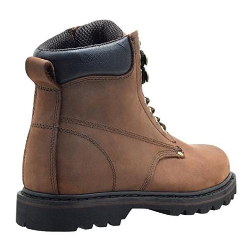 Mens leather light outdoor work Boots