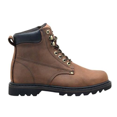 Mens leather light outdoor work Boots