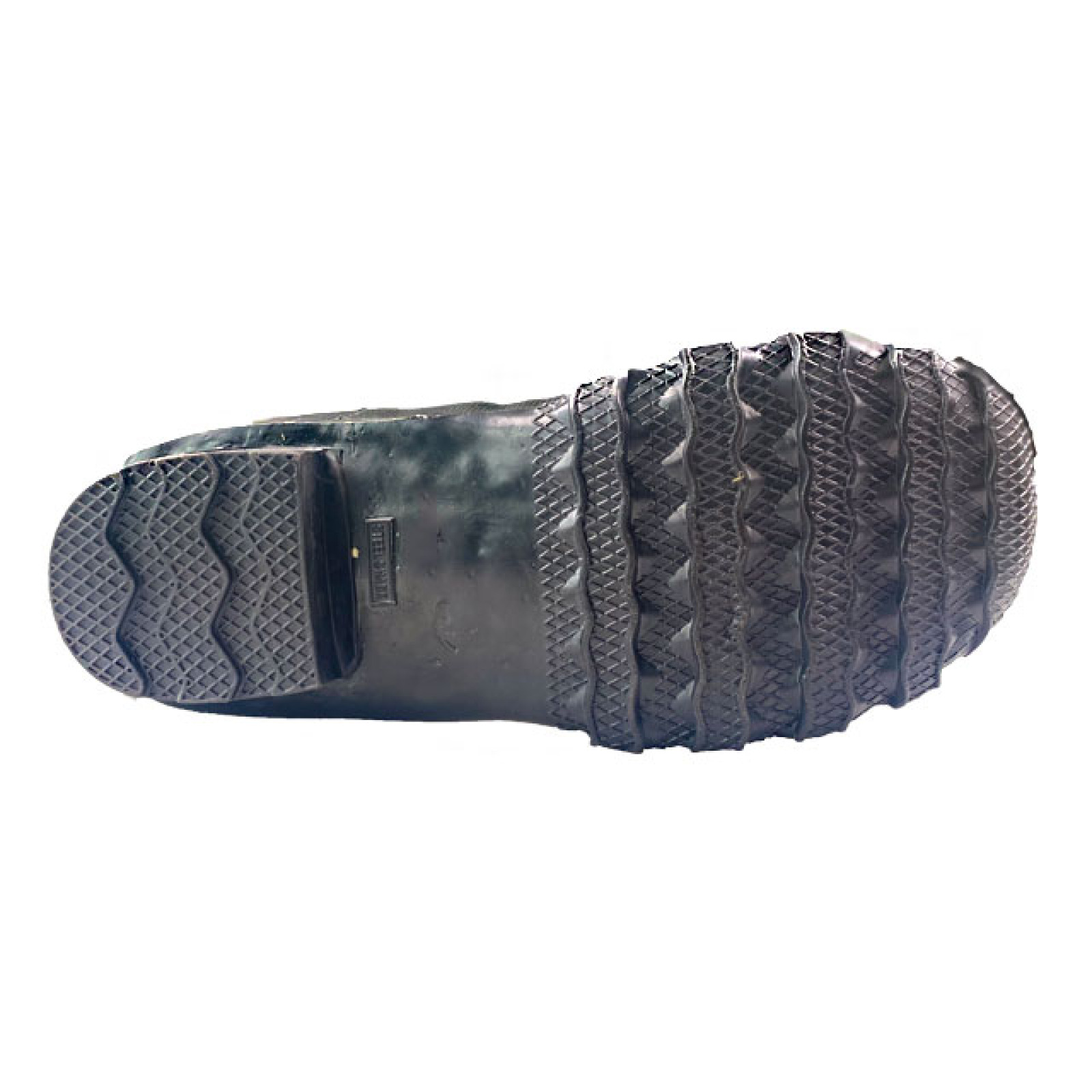 Men's Waterproof Hiking Anti Slip Work Rain Boots Durable Black Rubber Boot for Farming Gardening Fishing