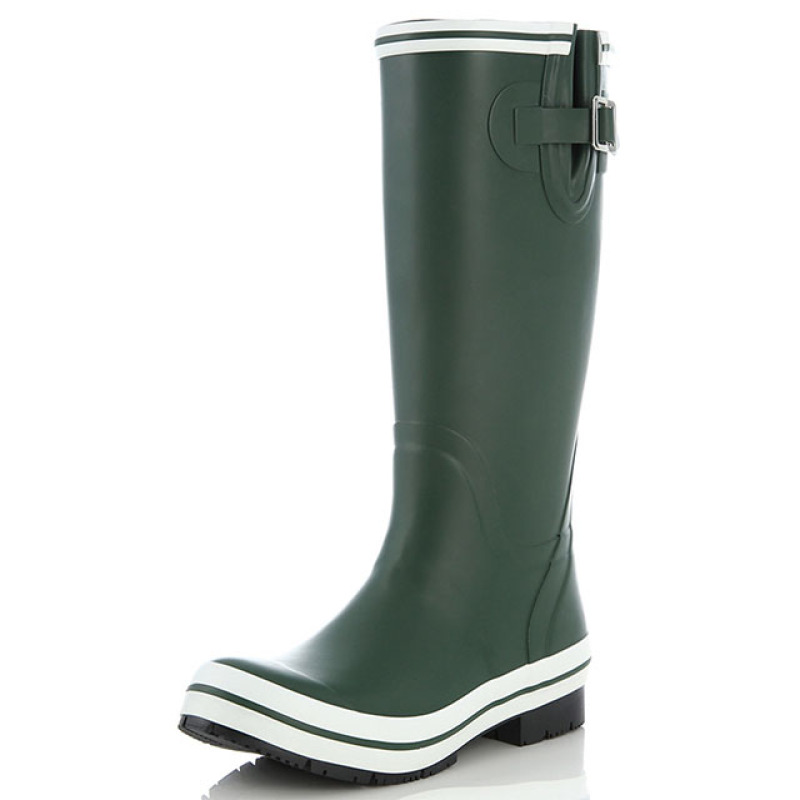 High Quality Adult Women Gum Boots Waterproof Shoes Black Rubber Boots Comfortable Rain Boots