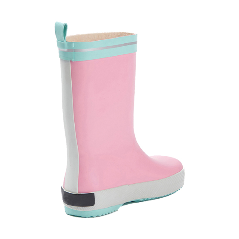 Anti-slip Baby Rain Boots Kids Waterproof Girl  Cute Pink Custom Rain Boots Rubber Wellies