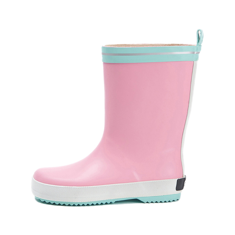 Anti-slip Baby Rain Boots Kids Waterproof Girl  Cute Pink Custom Rain Boots Rubber Wellies