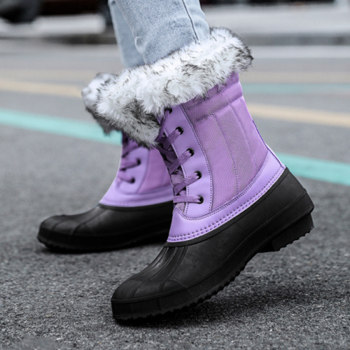 Outdoor Snow Boots Women's Duck Hunting Shoes Waterproof And Sand-proof Snow Boots