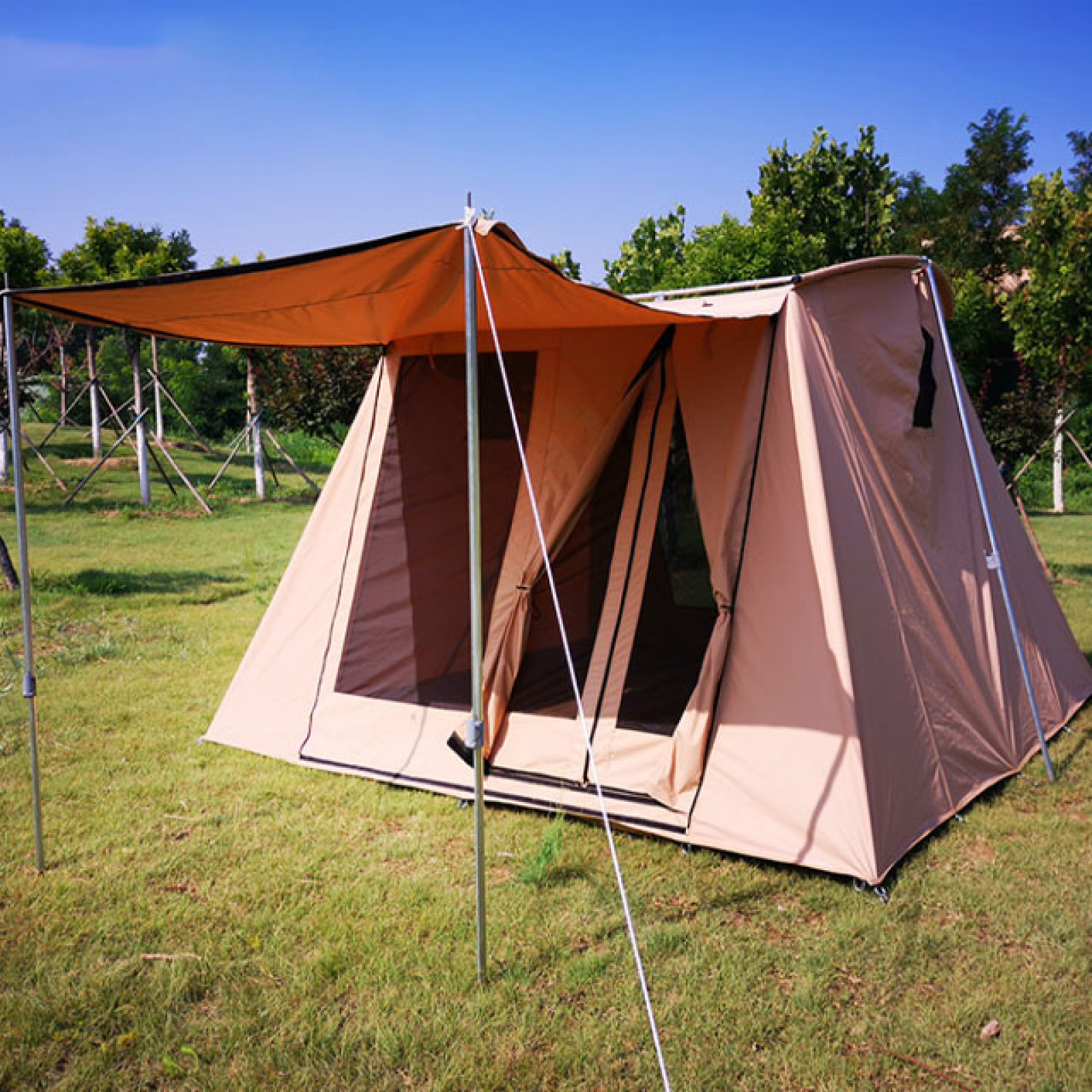 High Quality Australian Style Light Luxury Family Camping Tents Customized Wholesale