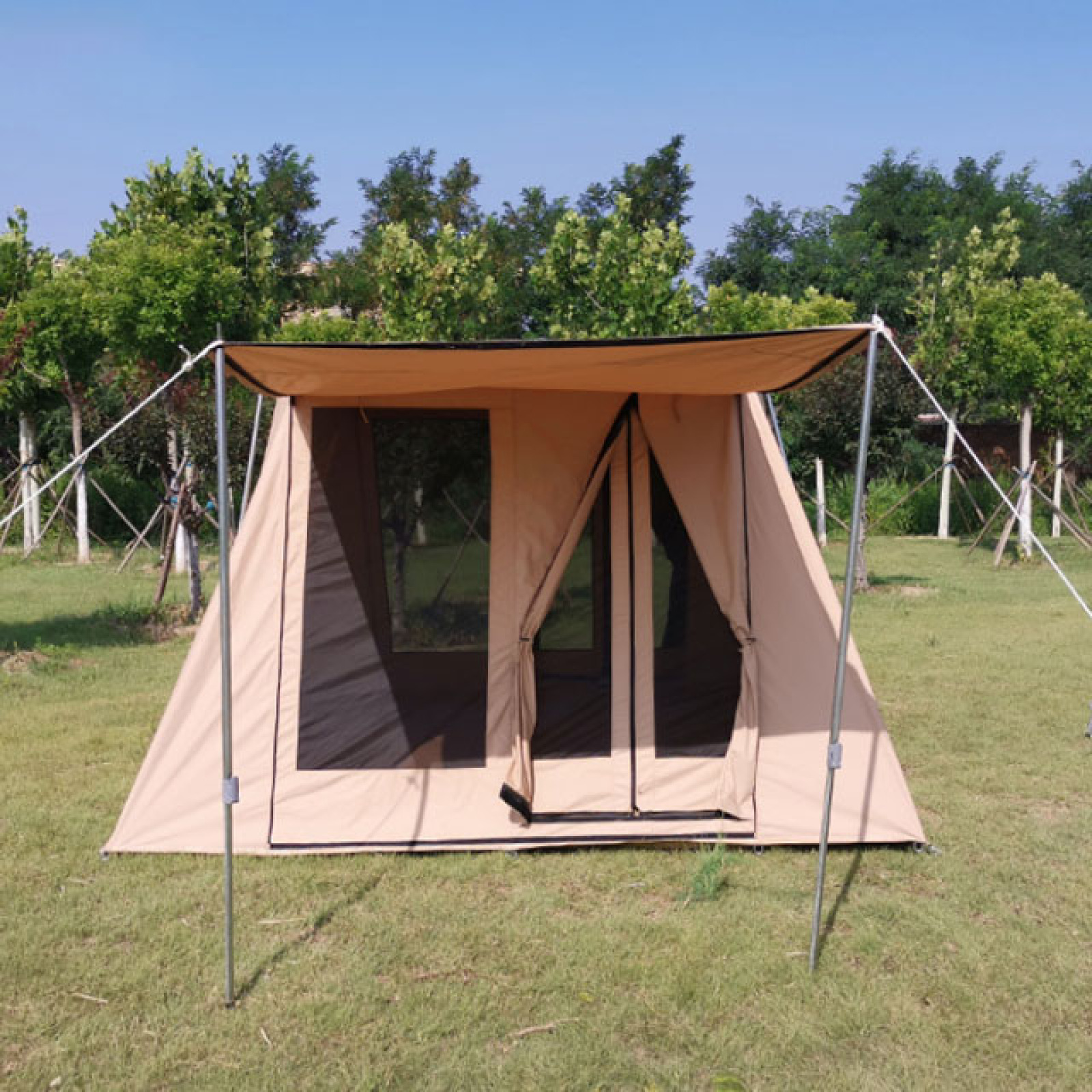 High Quality Australian Style Light Luxury Family Camping Tents Customized Wholesale