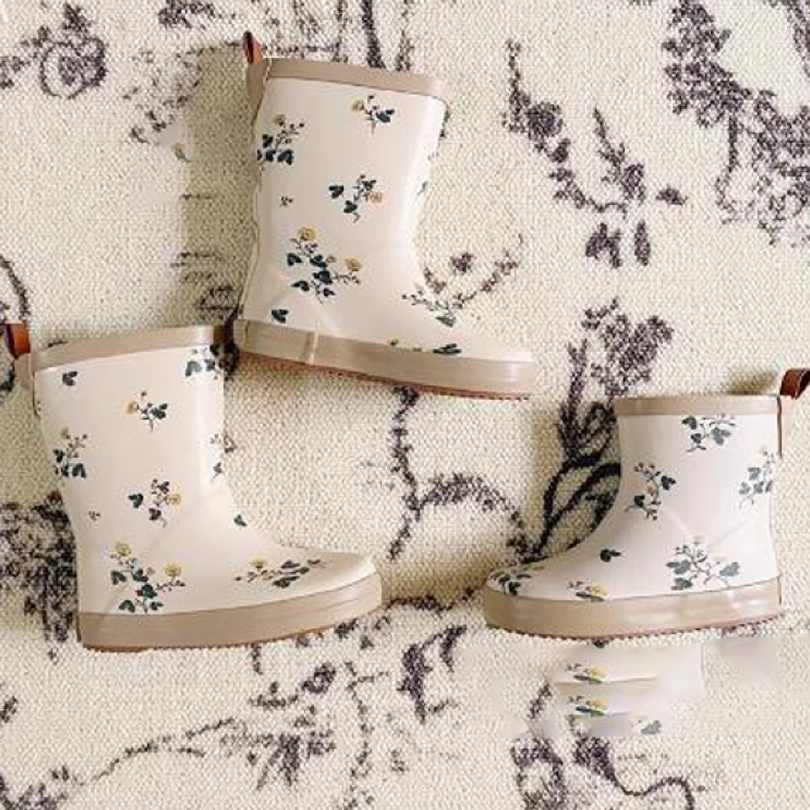 Fashion Full Prints Kids Rubber Boots Cute Waterproof children Gumboots Toddler Rain Boots With Printing For Children