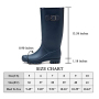 Hot sales Rubber Rain Boots for Women Waterproof Elastic Wellington Boots