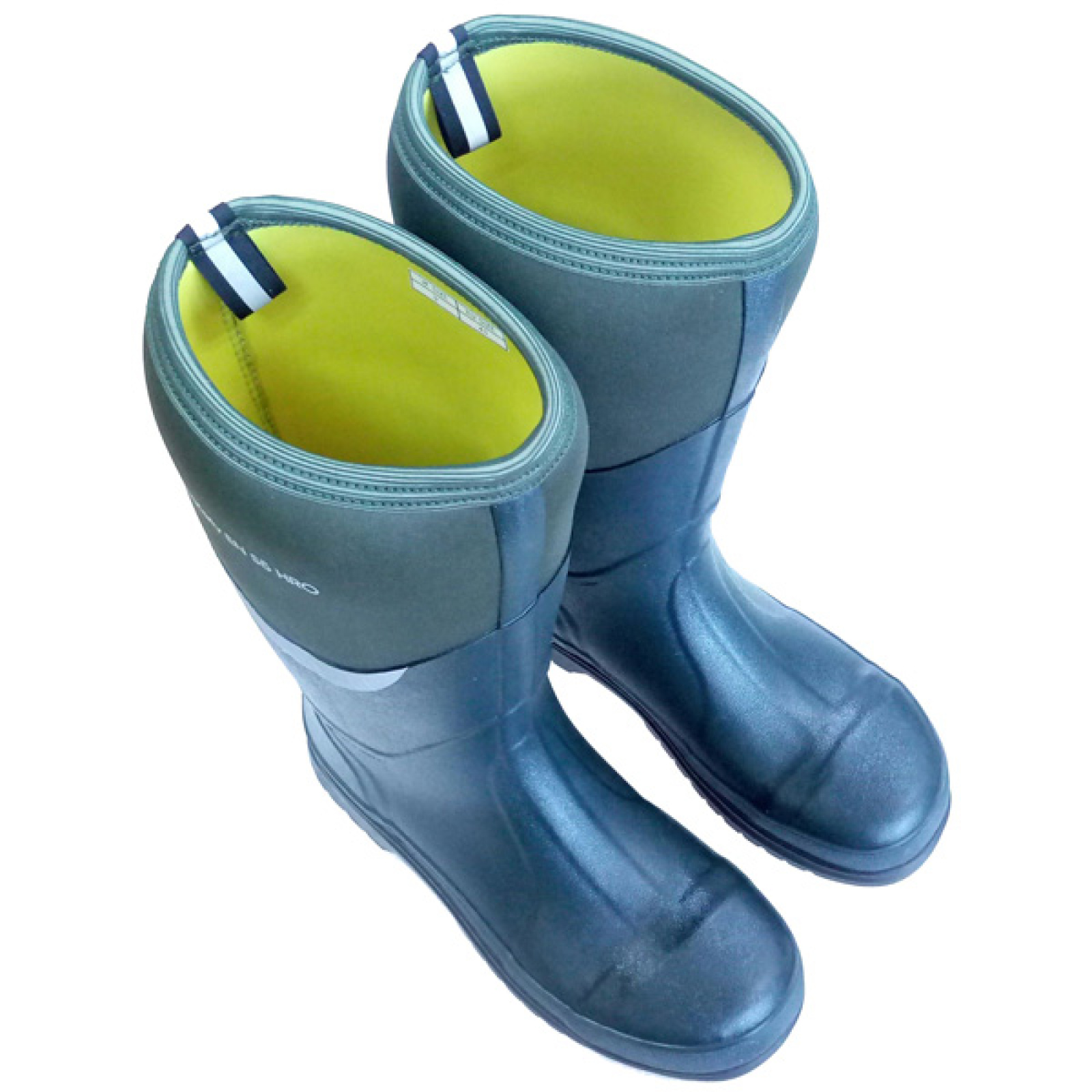 Mens Neoprene Waterproof Safety Wellington Rain Boots