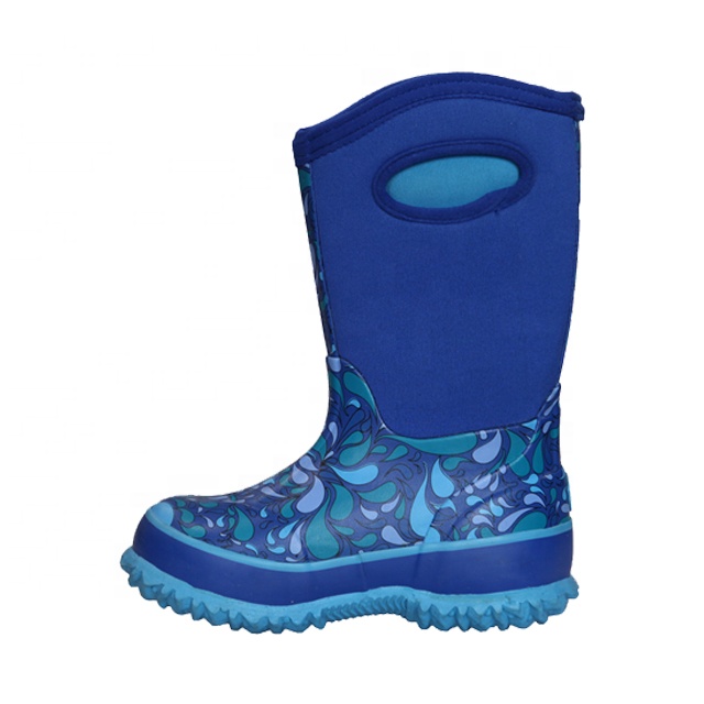 Neoprene rain boots