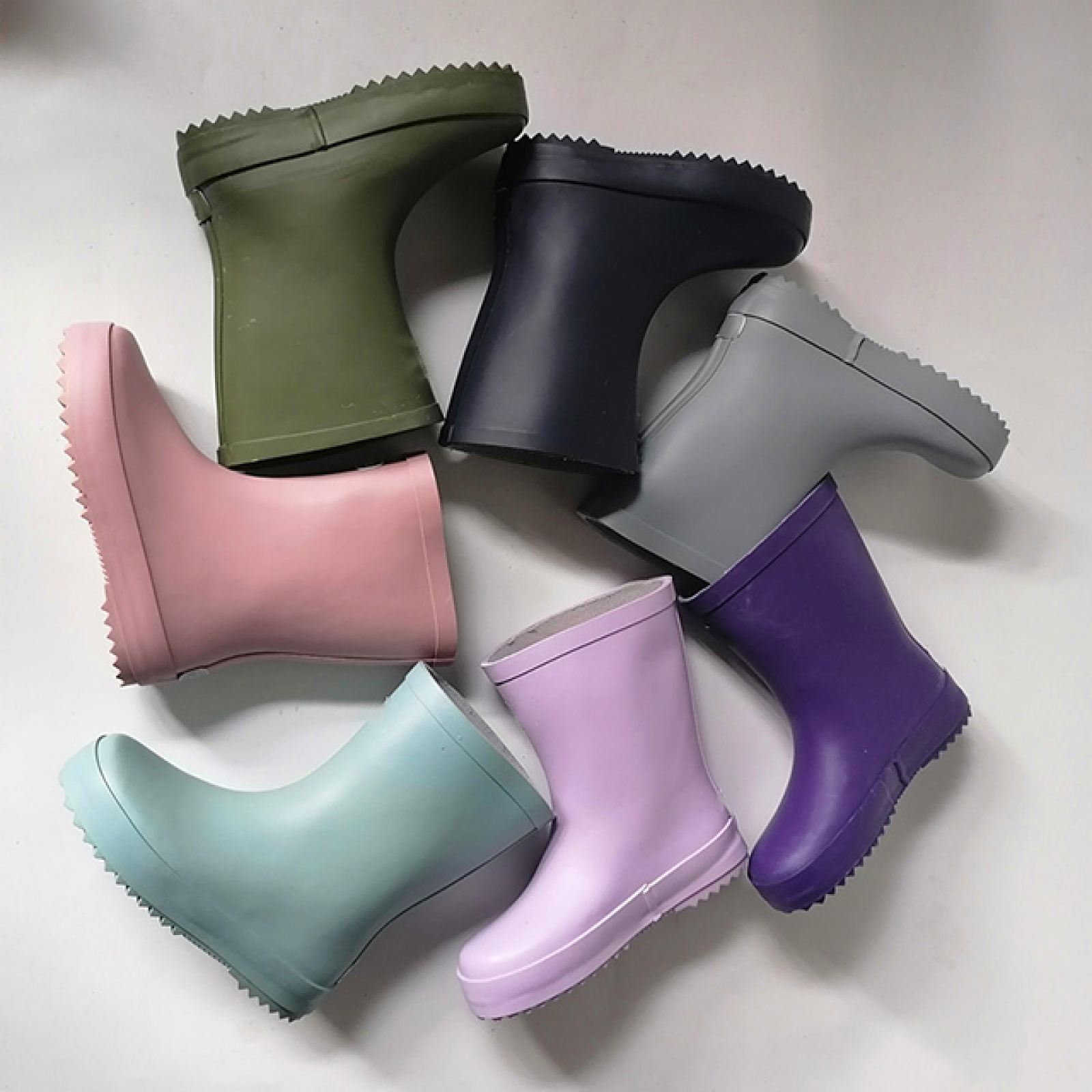 Fashion Custom Rain Boot For Children Gumboots Wellies Waterproof Shoes Rubber Wellington shoe