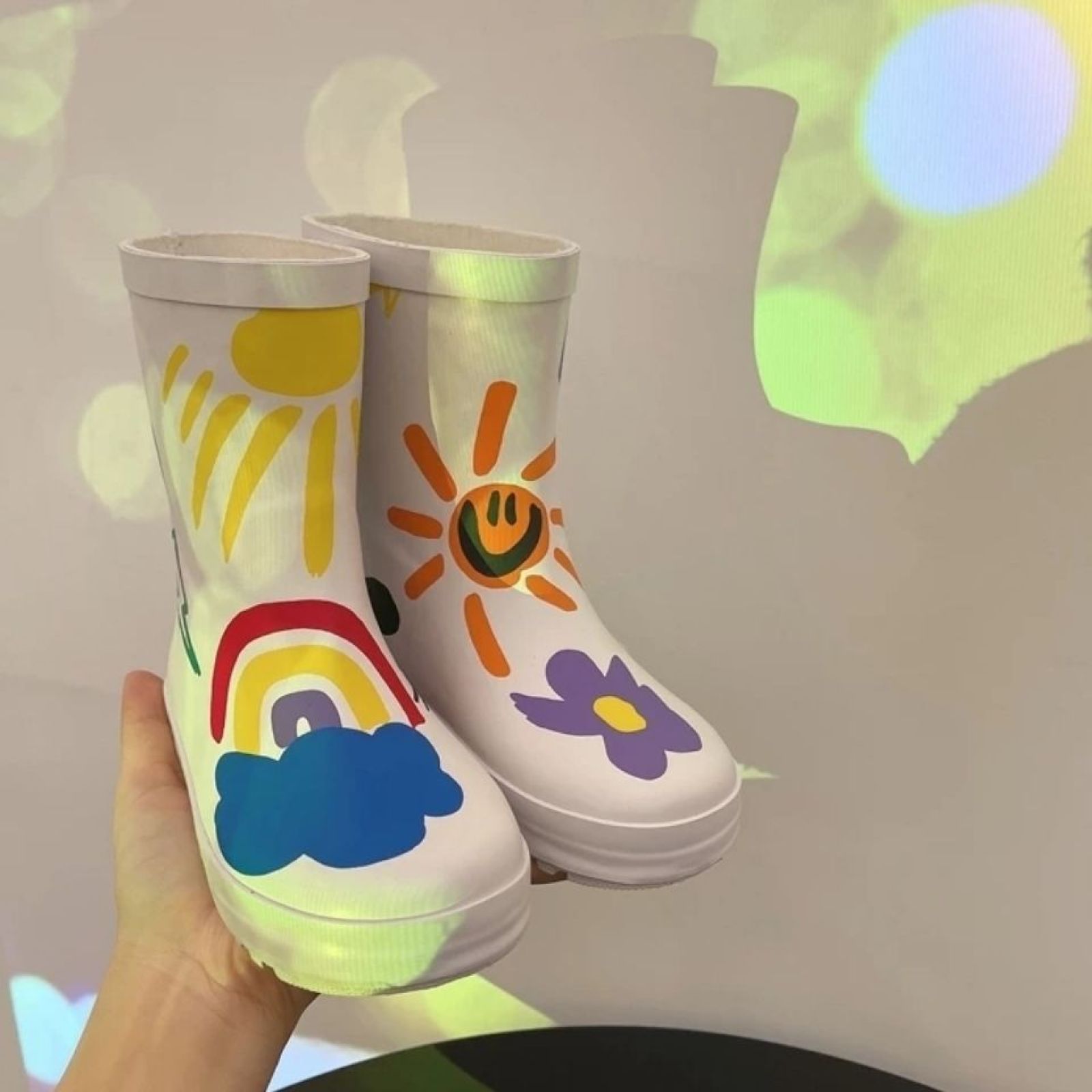 Midi Waterproof Kids Rubber Boots Customized Kids Gumboots Wholesale 100% Natural Rubber Boots