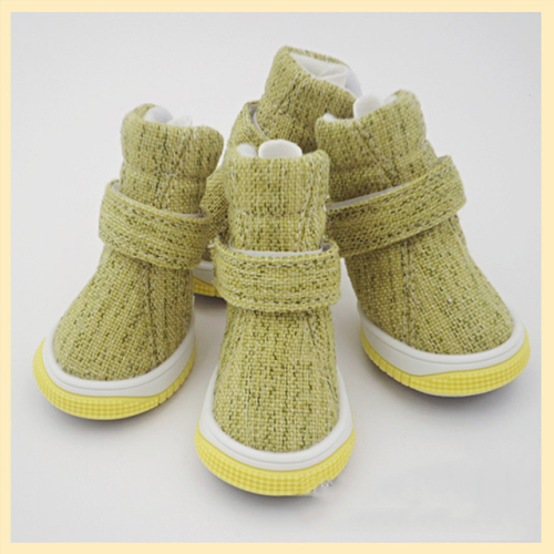 Wholesale Cute Pet Shoes For Dog Booties Cotton Breathable Dog Shoes Fashion Color Pet Boots