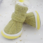 Wholesale Cute Pet Shoes For Dog Booties Cotton Breathable Dog Shoes Fashion Color Pet Boots