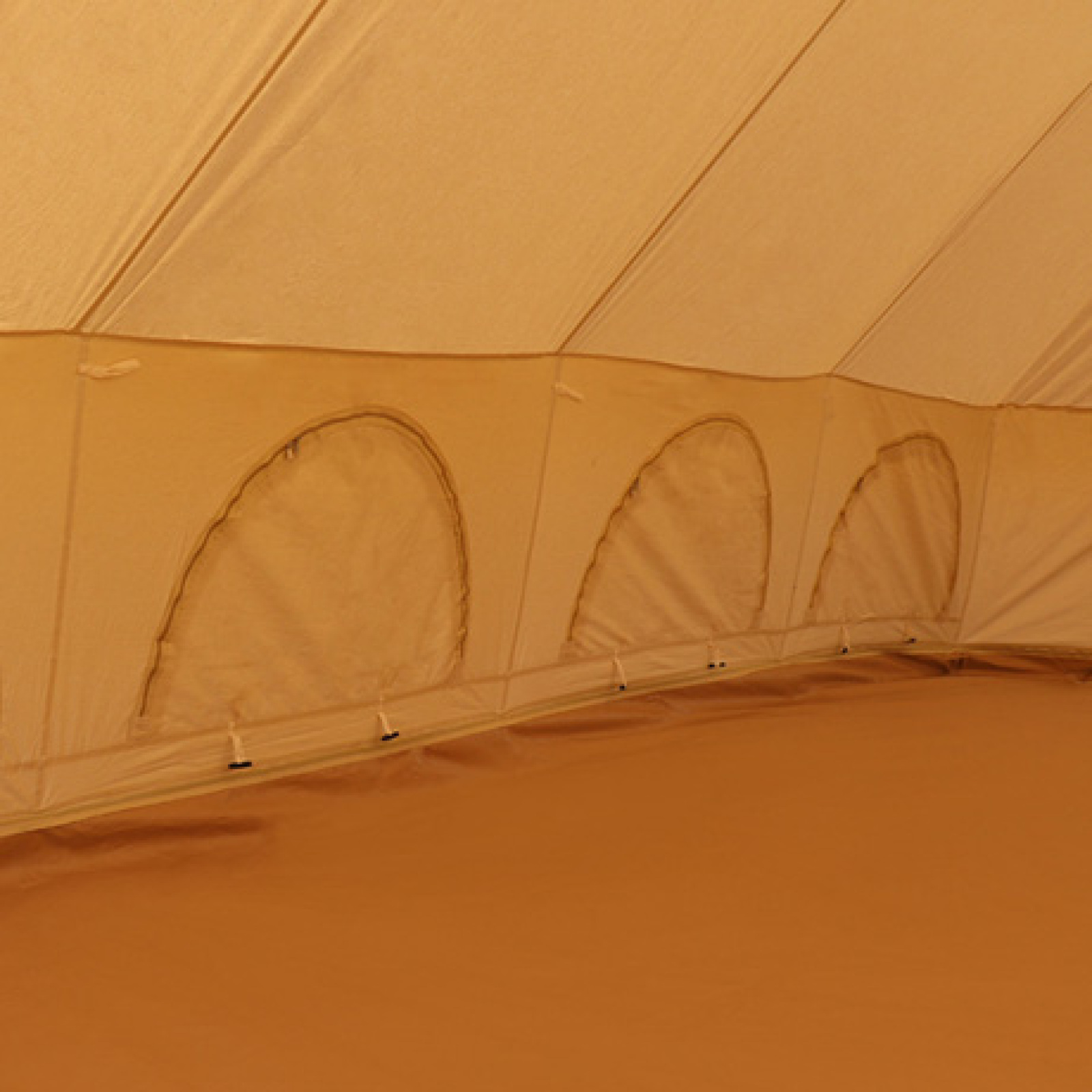 Customized Sunproof Wind Resistance Outdoor Camping Bell Tent Waterproof Canopy Emperor Bell Tent Wholesale