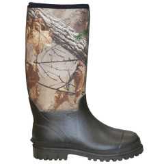 Mens Lightweight Camouflage/Camo Neoprene Hunting Boots