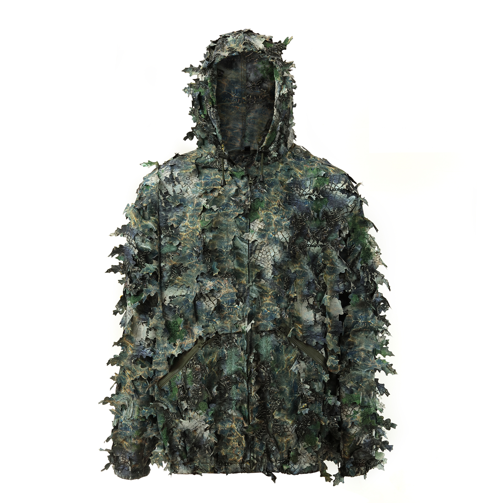 2023 Woodland Camouflage Ghillie Hunting Suit Light Weight Green Brown