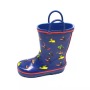 Custom Waterproof Boys Baby Rubber Rain Boots Gumboots Rain Shoes with Printing for Kids