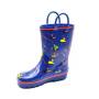 Custom Waterproof Boys Baby Rubber Rain Boots Gumboots Rain Shoes with Printing for Kids