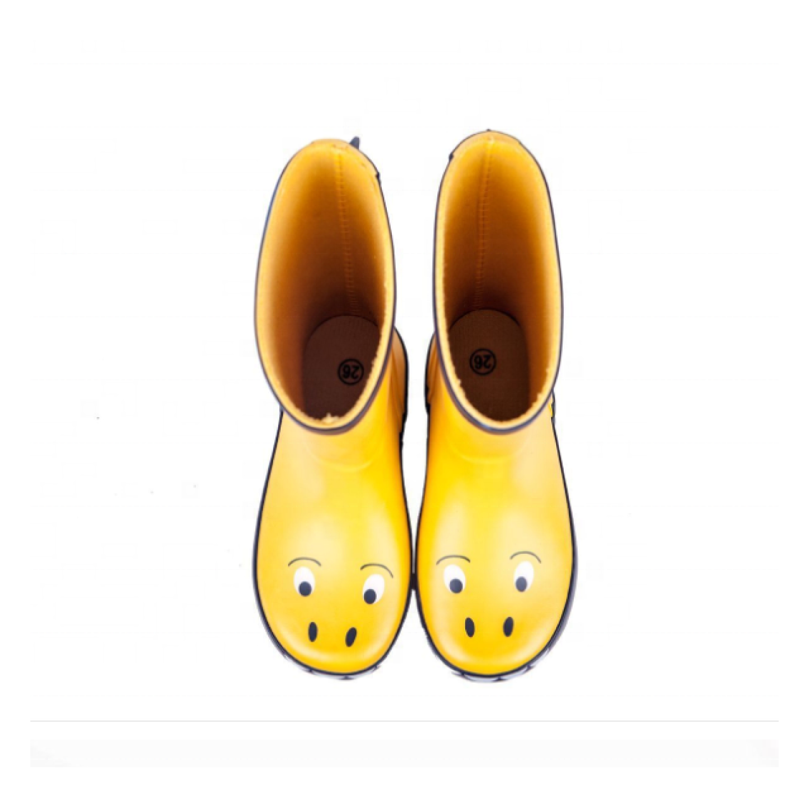 Hot Sale 100% Waterproof Kids Gumboots Wellies Kids Rubber Rain Boots with Printing
