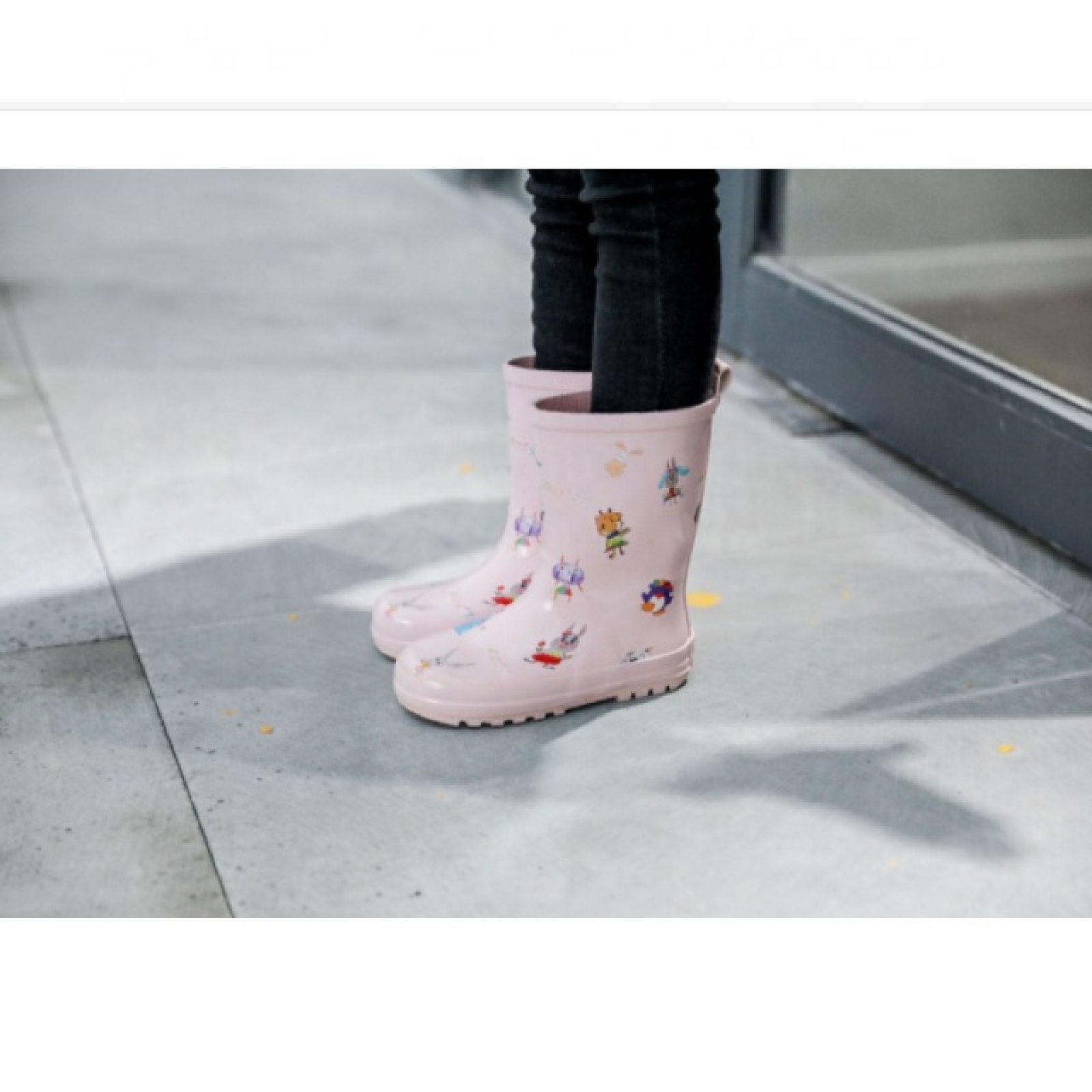 Customized Waterproof Wellies Gumboots Kids Rubber Rain Boots with Printing