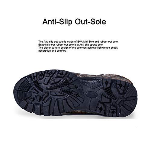 Mens Hunting Boots Waterproof Shoes Men Lightweight Hiking Boots New Style Outdoor Walking Boots With Camo Printing