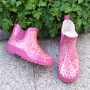 Wholesale Children's Ankle Rain Boots Waterproof Baby Rain Boots Fashion Printed Rubber Shoes
