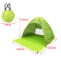 Customized Pop Up Beach Tent Camping Family Tent Lightweight Sun Shelter Outdoor Tents Wholesale