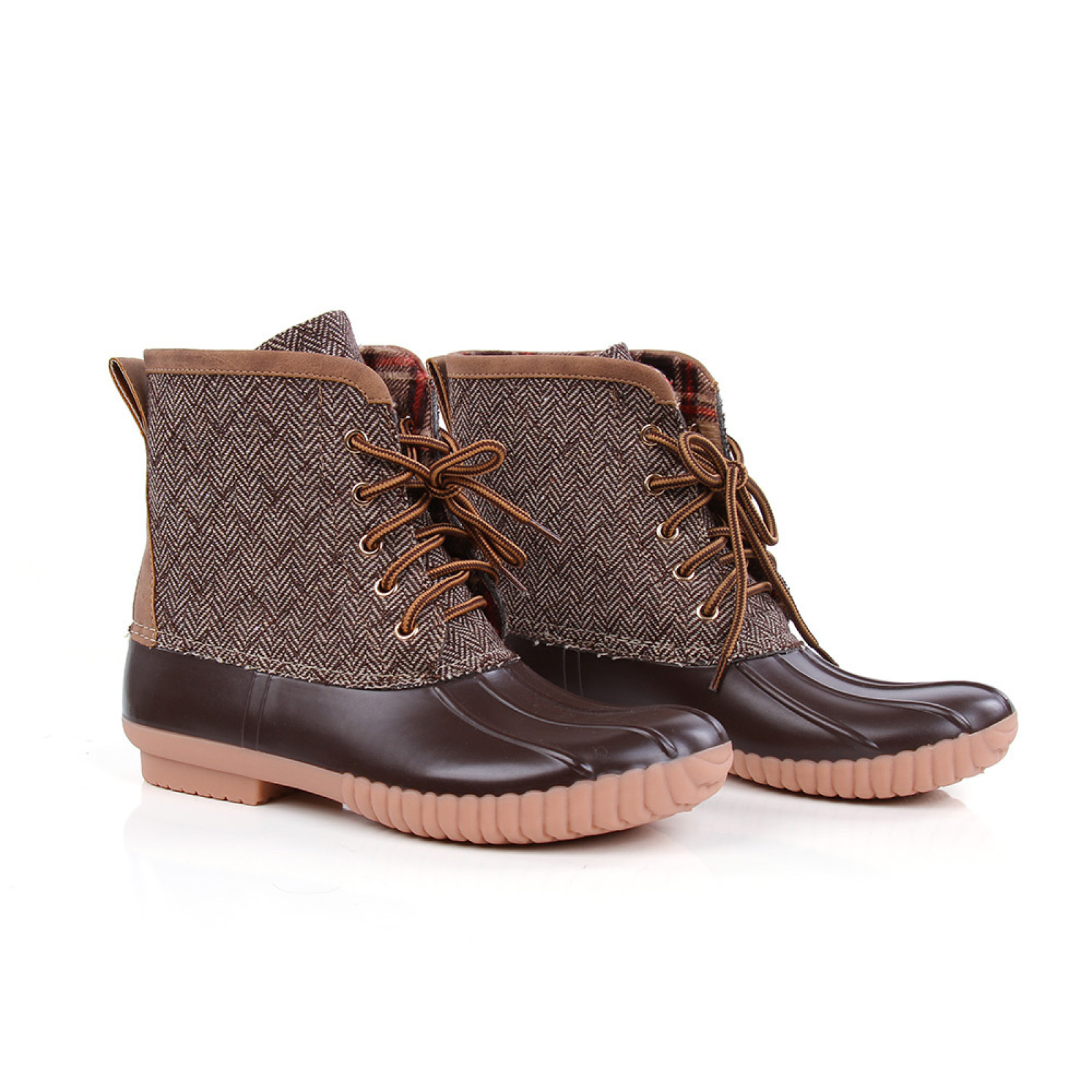Wholesale High Quality Fur Waterproof  Fleece Mid-length Snow Boots  Women Winter Shoes