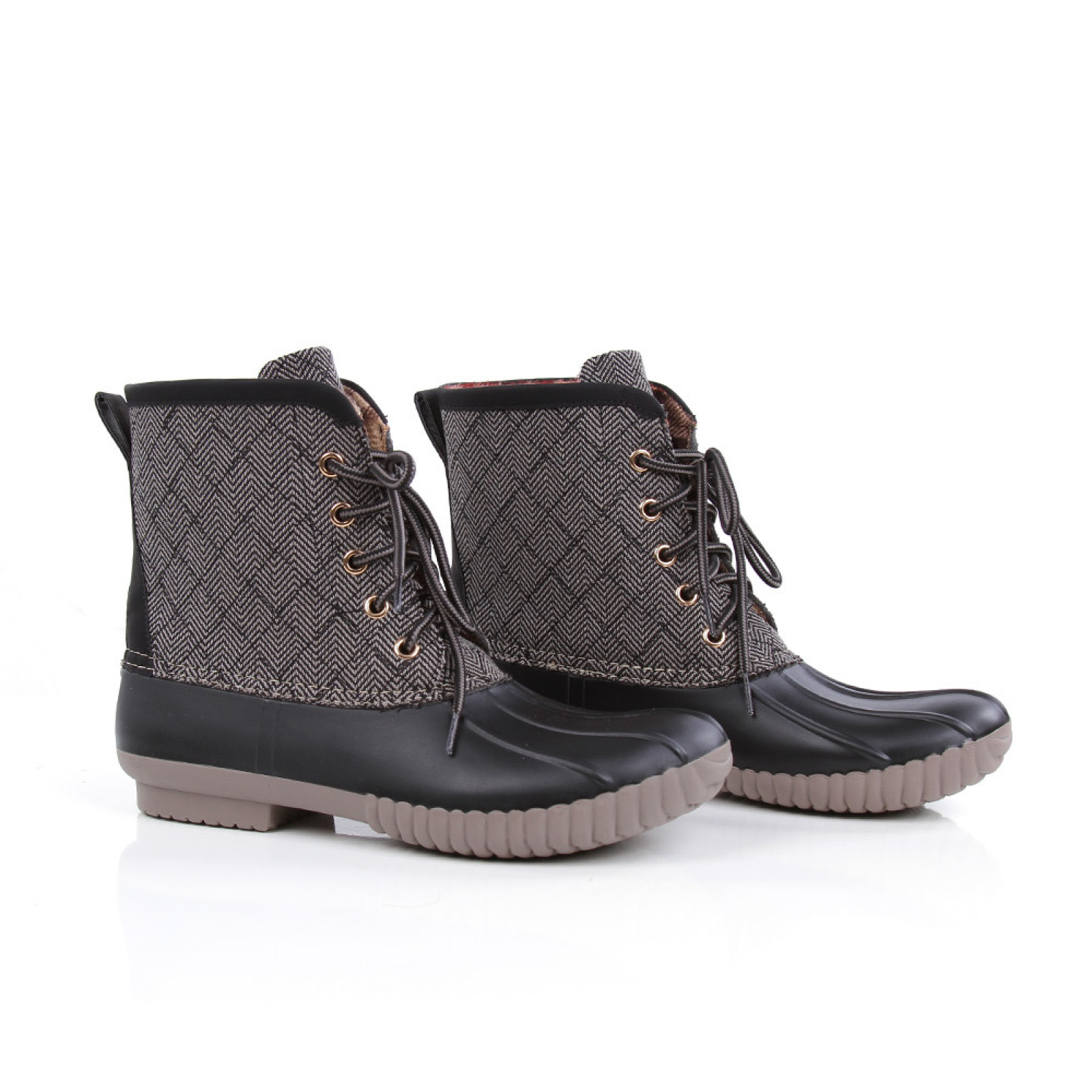 Wholesale High Quality Fur Waterproof  Fleece Mid-length Snow Boots  Women Winter Shoes