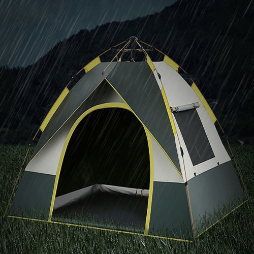 Outdoor Waterproof sunproof 4 person Large Hiking Beach Folding Automatic Durable Easy quick Set Up Camping Tent