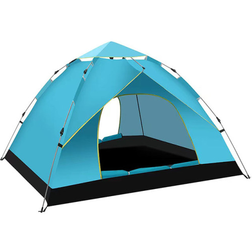 Outdoor Waterproof sunproof 4 person Large Hiking Beach Folding Automatic Durable Easy quick Set Up Camping Tent