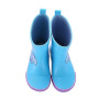 Hot Sale Pink Blue Natural Rubber Boots Kids Wellies Waterproof Children Rain Boots with Prints