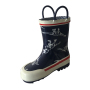 Kids Dinosaur Printing Waterproof Rubber Rain Boots With Handle