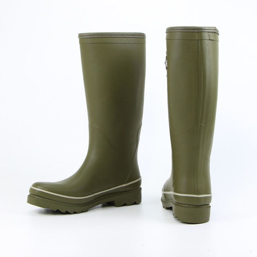 Ladies Rubber  Boots Garden Shoes Waterproof Wellies Rain Boots Women Hot Sale Rainboots