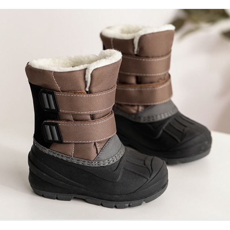 Children's Waterproof Winter Snow Boots With Warm Lining