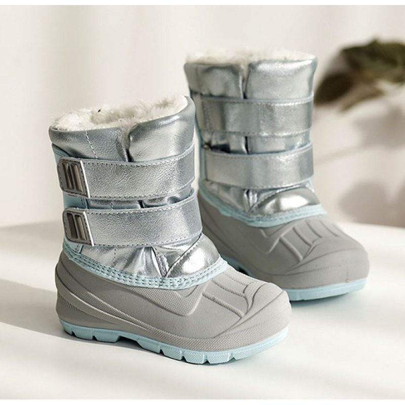 Children's Waterproof Winter Snow Boots With Warm Lining