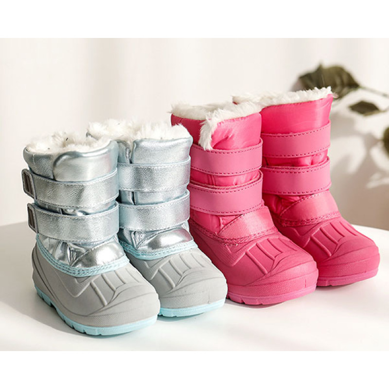 Children's Waterproof Winter Snow Boots With Warm Lining