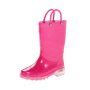 Kids Light-Up PVC Solid Rain Boots
