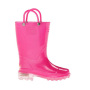 Kids Light-Up PVC Solid Rain Boots