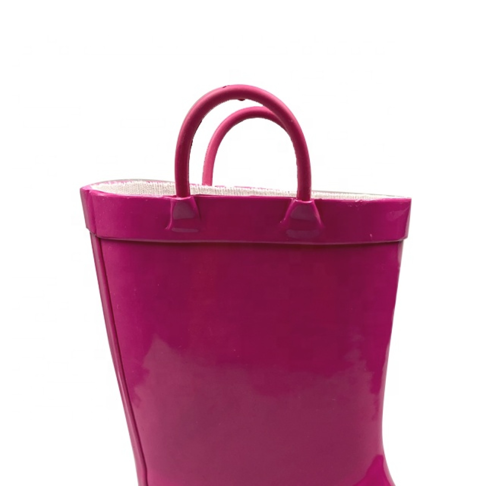Kids Waterproof Rubber Customized Lovely Anti-slip Rain Boots With Handle Loop For Girls