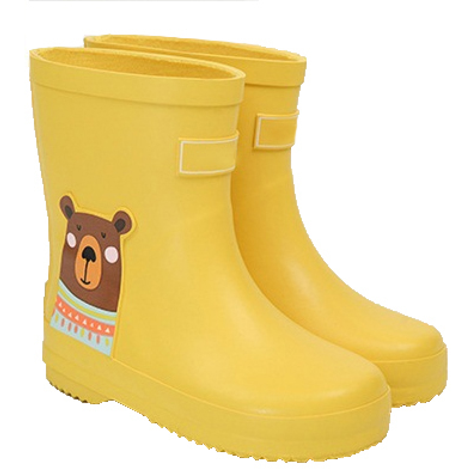 Custom Cute Rain Boots Kids Waterproof Anti-slip Printing Rubber Baby Rain Wellies